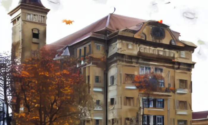 Kostel Nanebevstoupení Páně (Josefov) – autumn
