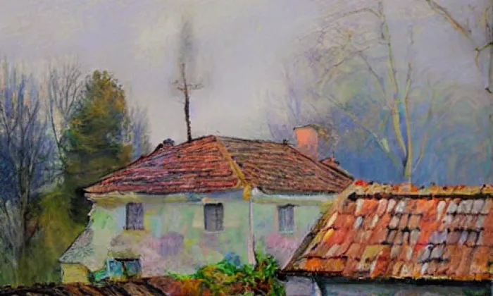 Kostel Nanebevstoupení Páně v Borotíně – spring