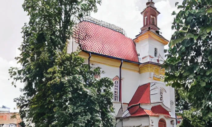 Kostel Nanebevzetí Panny Marie (Žalmanov) – zima