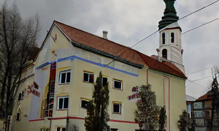kostel Nanebevzetí Panny Marie (Ždánice) – winter