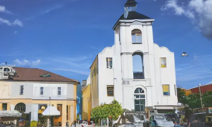 Kostel Nanebevzetí Panny Marie (Štíty) – léto
