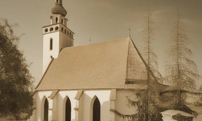 kostel Nanebevzetí Panny Marie (Blučina) – historická rekonstrukce