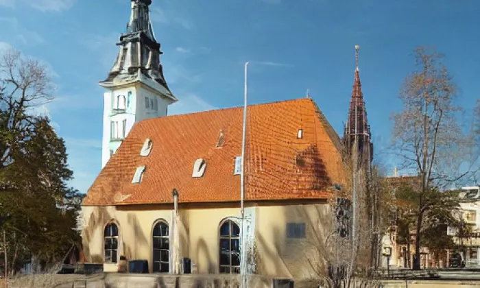 kostel Nanebevzetí Panny Marie (Blučina) – jaro