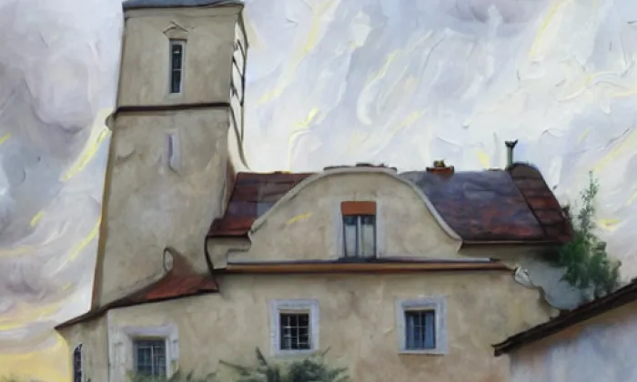 Kostel Nanebevzetí Panny Marie (Fryčovice) – autumn