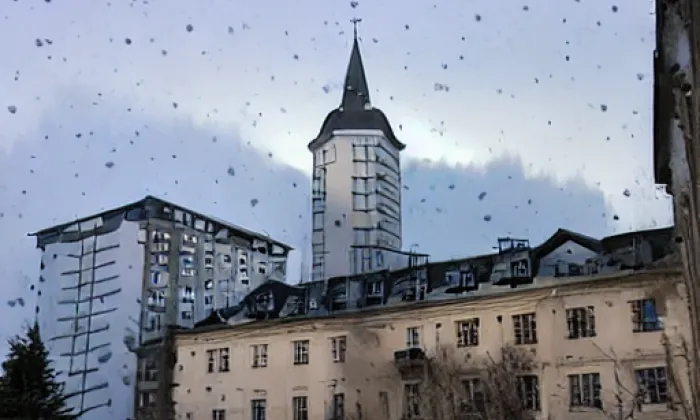 kostel Nanebevzetí Panny Marie (Jevíčko) – winter