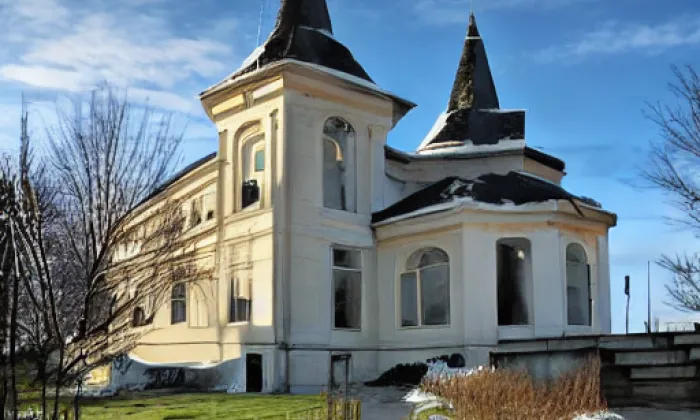 Kostel Nanebevzetí Panny Marie (Kynšperk nad Ohří) – zima