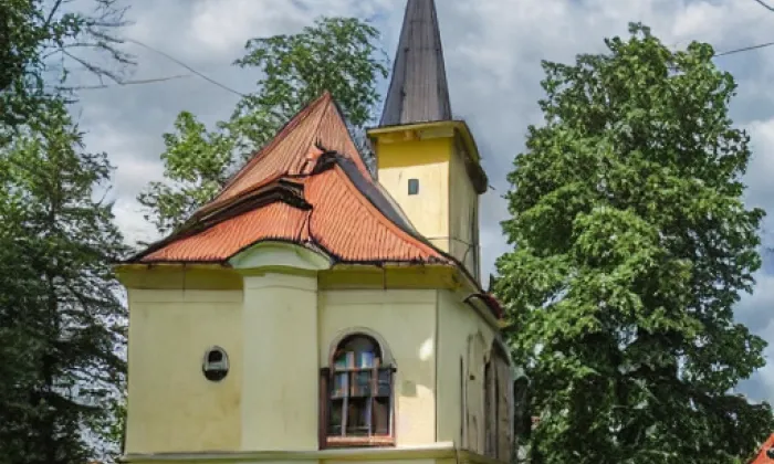 Kostel Nanebevzetí Panny Marie (Kytín) – léto
