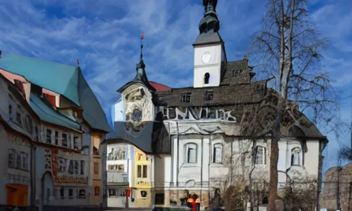 Kostel Nanebevzetí Panny Marie (Město) – zima