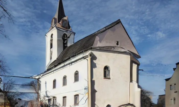 Kostel Nanebevzetí Panny Marie (Malá Morava) – zima