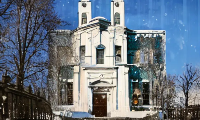 Kostel Nanebevzetí Panny Marie (Mariánské Lázně) – winter