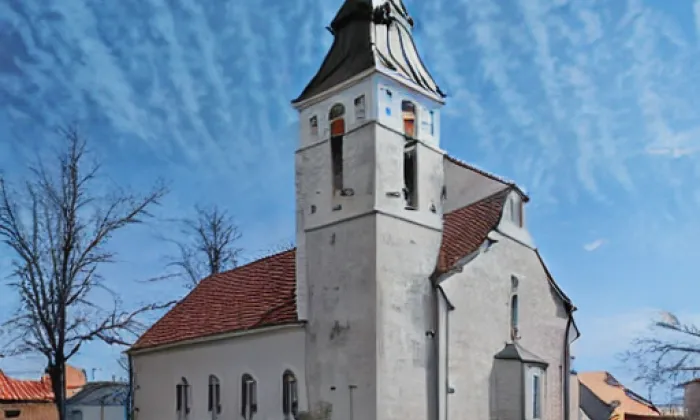 Kostel Nanebevzetí Panny Marie (Modrá Hůrka) – winter