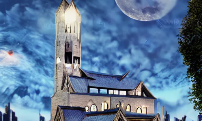 Kostel Nanebevzetí Panny Marie (Obděnice) – noc