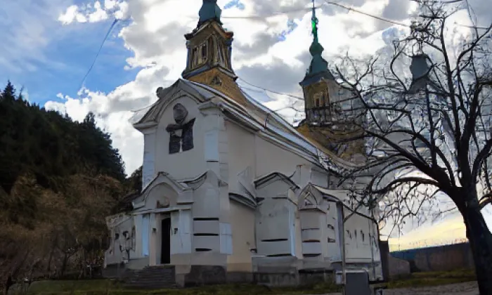 Kostel Nanebevzetí Panny Marie (Orlice) – zima
