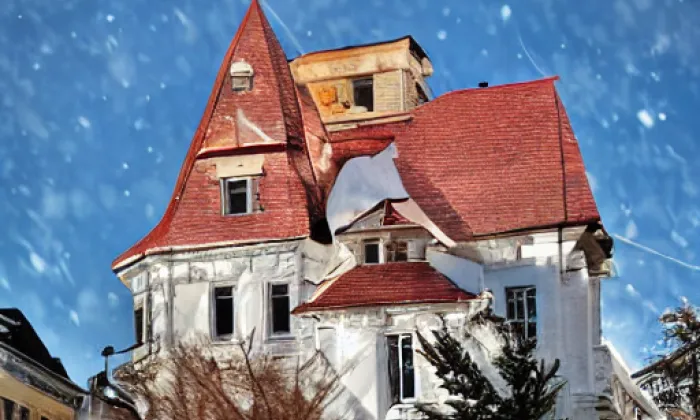 Kostel Nanebevzetí Panny Marie (Poběžovice) – winter