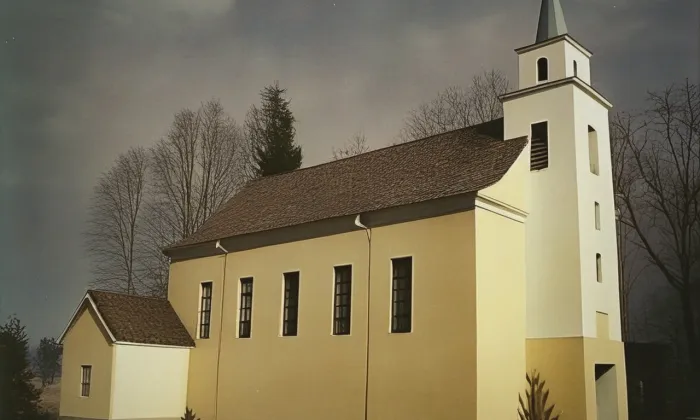 kostel Nanebevzetí Panny Marie (Puklice) – historická rekonstrukce