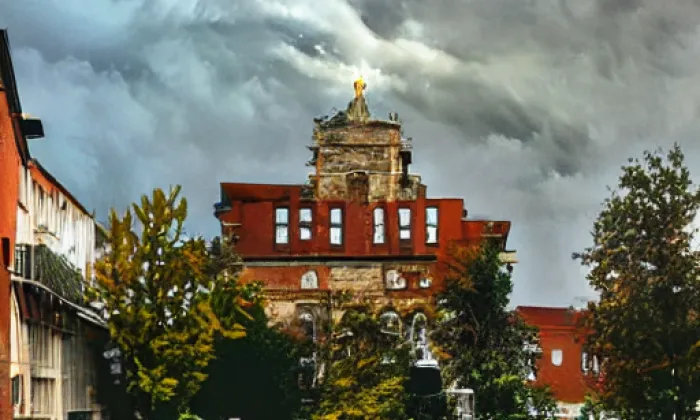 kostel Nanebevzetí Panny Marie (Slavonice) – autumn