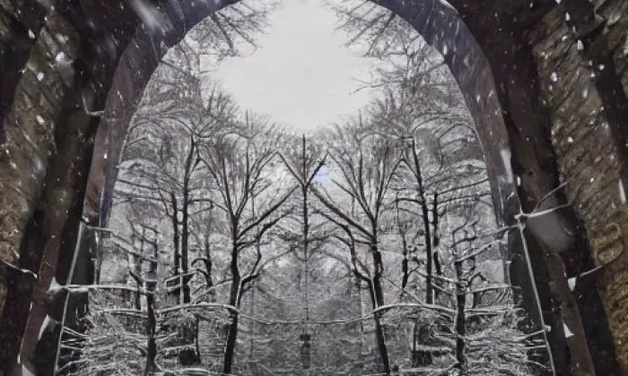 Kostel Nanebevzetí Panny Marie (Svatobor) – winter