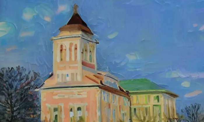 kostel Nanebevzetí Panny Marie (Třebovice) – jaro