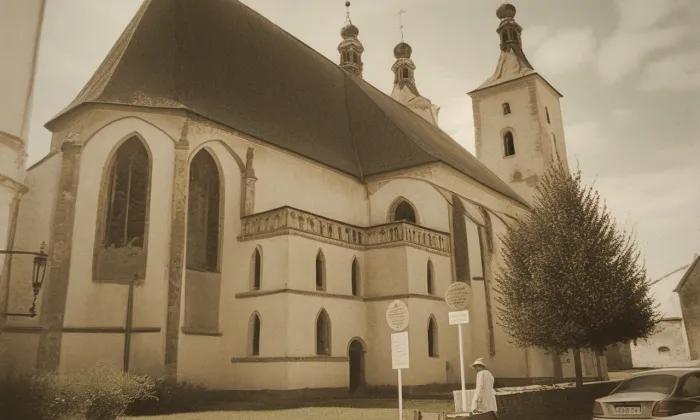 kostel Nanebevzetí Panny Marie (Uničov) – historical