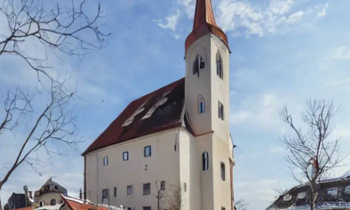 kostel Nanebevzetí Panny Marie (Unkovice) – summer