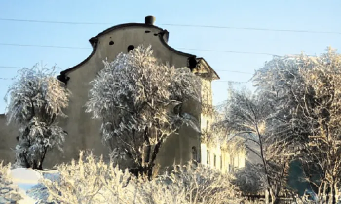 Kostel Nanebevzetí Panny Marie (Vilémov) – zima