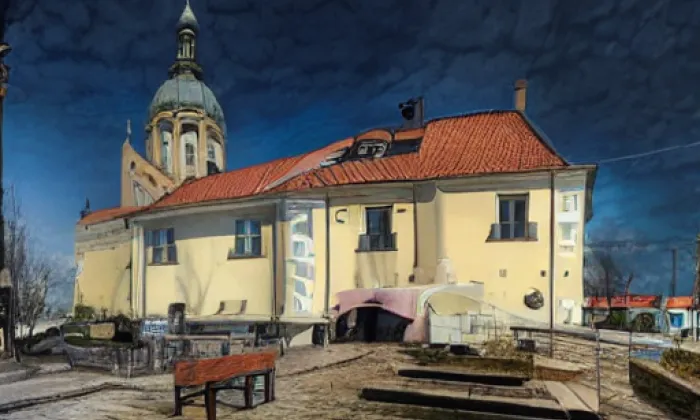 kostel Nanebevzetí Panny Marie Církvička – winter