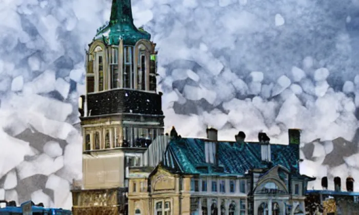 kostel Nanebevzetí Panny Marie v Ústí nad Labem – winter