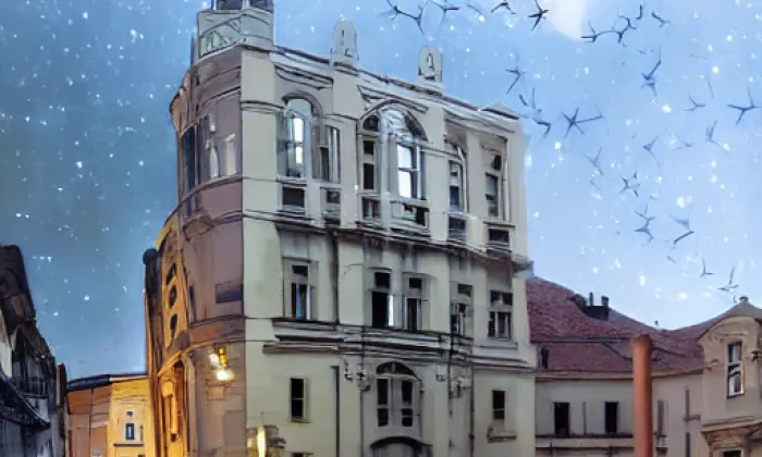 Kostel Nanebevzetí Panny Marie v Hradci Králové – noc