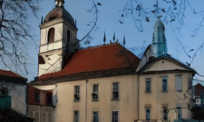 Kostel Narození Panny Marie (Brníčko) – summer