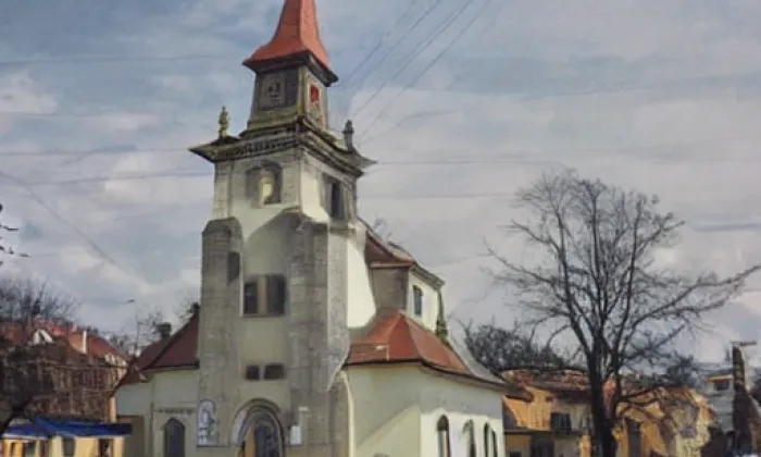 Kostel Narození Panny Marie (Chabařovice) – jaro