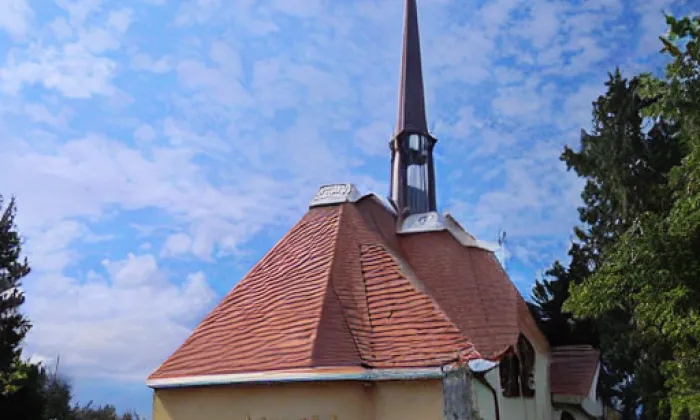 Kostel Narození Panny Marie (Hoštice) – zima