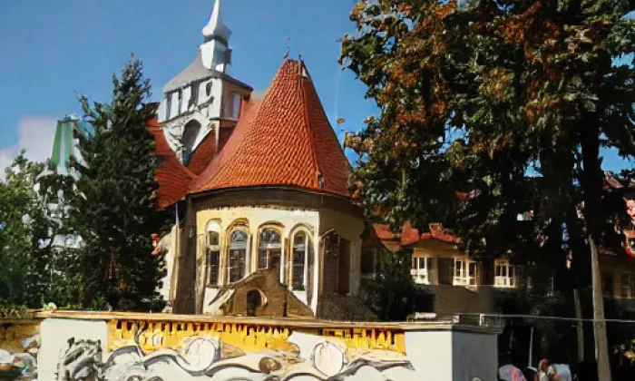 kostel Narození Panny Marie (Jabkenice) – akvarel