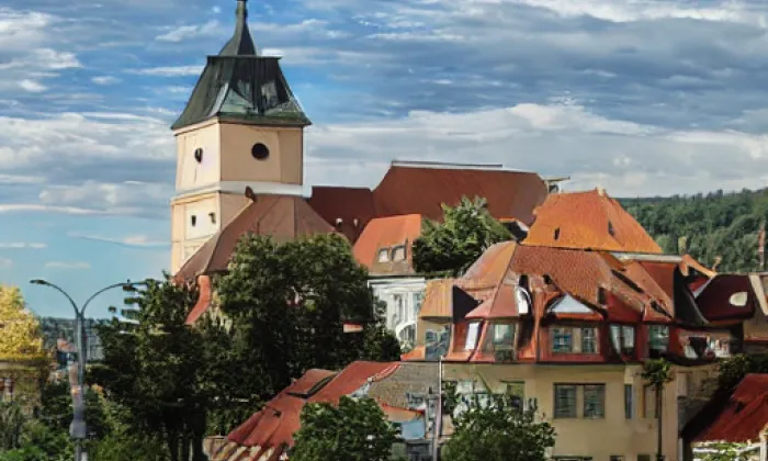 Kostel Narození Panny Marie (Jablonné v Podještědí) – podzim