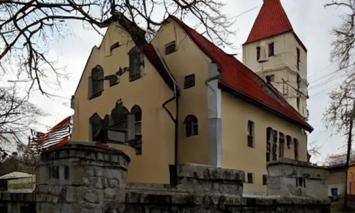 Kostel Narození Panny Marie (Olešky) – winter