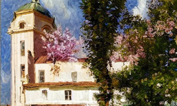 Kostel Narození Panny Marie (Starý Plzenec) – spring