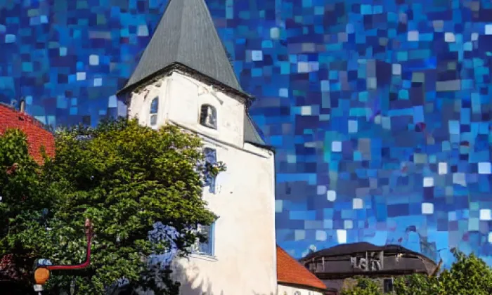 kostel Narození Panny Marie (Starý Bohumín) – podzim
