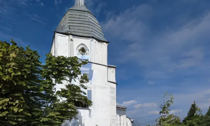 kostel Narození Panny Marie (Starý Bohumín) – léto
