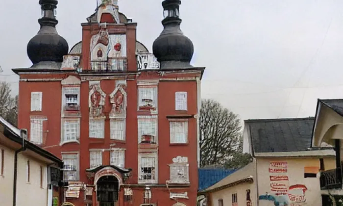 kostel Narození Panny Marie (Strašín) – podzim