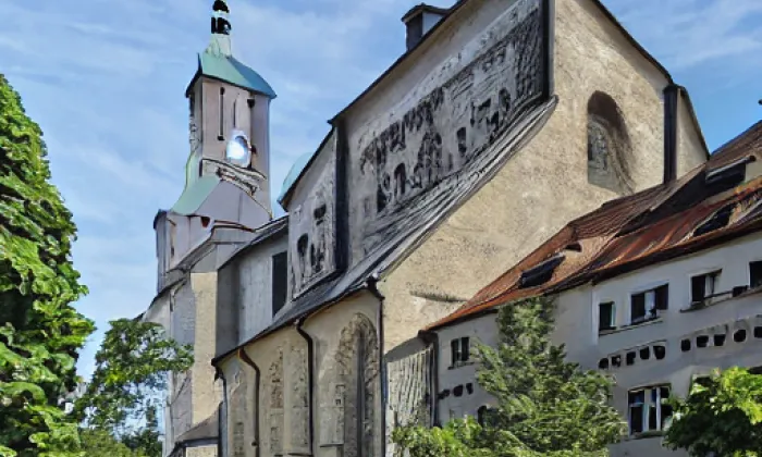 Kostel Narození Panny Marie (Turnov) – zima