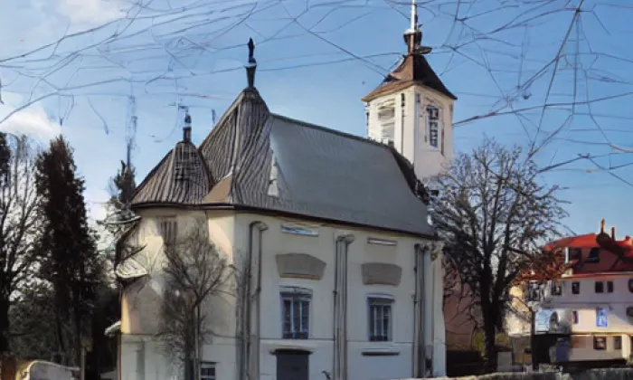 Kostel Narození Panny Marie (Vojtíškov) – autumn