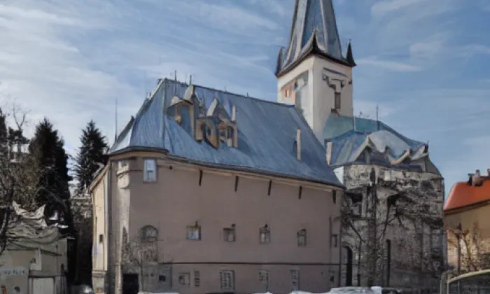 Kostel Narození Panny Marie (Vojtíškov) – winter