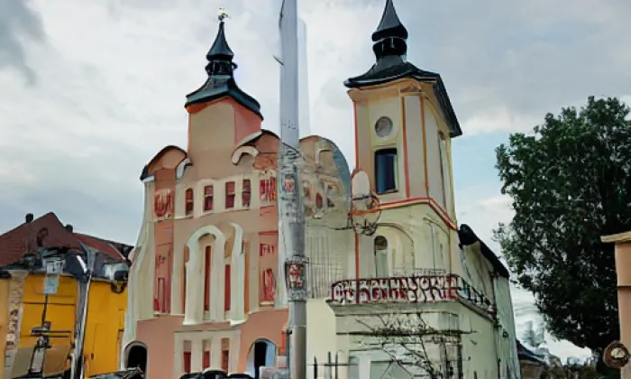 kostel Narození Panny Marie v Želivi – jaro