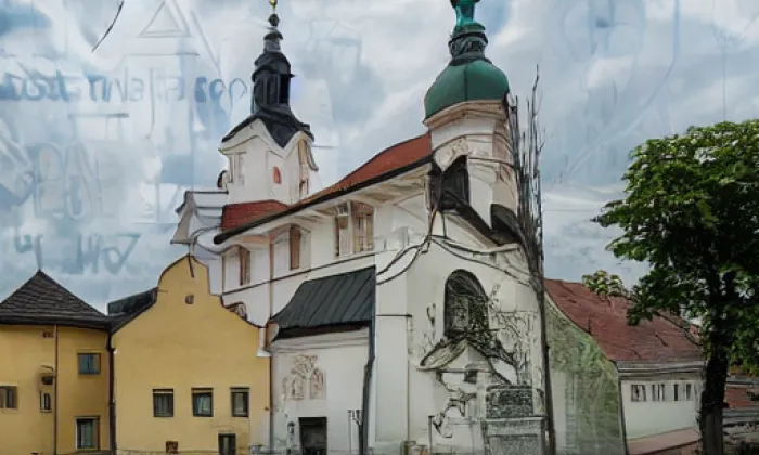 kostel Narození Panny Marie v Želivi – léto