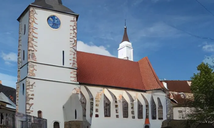 Kostel Narození svatého Jana Křtitele (Stará Ves) – akvarel