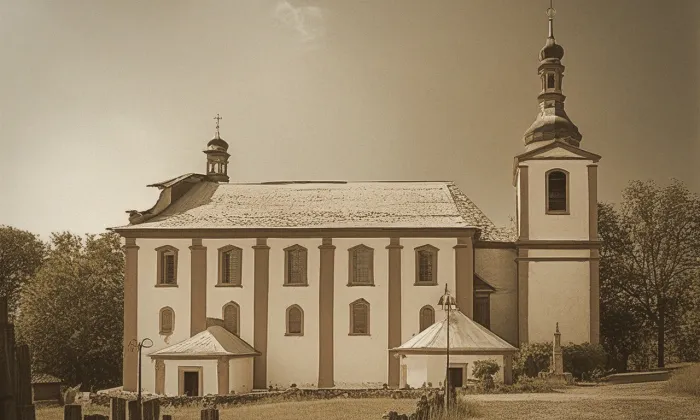 Kostel Narození svatého Jana Křtitele v Kamenickém Šenově – historical