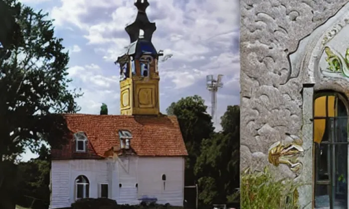 kostel Narození svatého Jana Křtitele (Desná) – iluminace