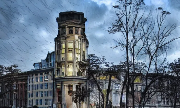 Kostel Navštívení Panny Marie (Božkov) – podzim