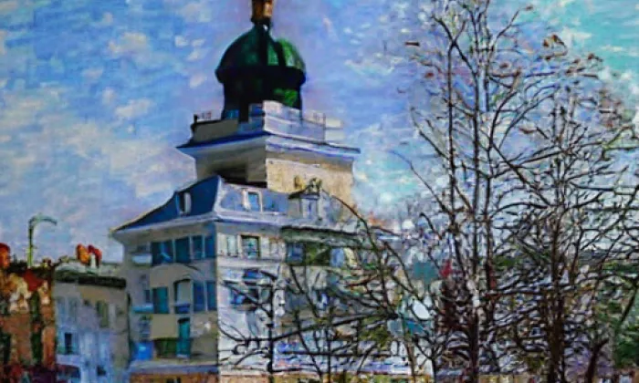 Kostel Navštívení Panny Marie (Božkov) – jaro
