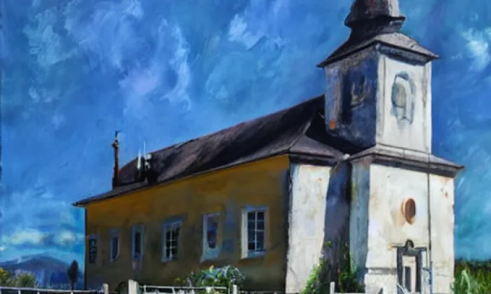 Kostel Navštívení Panny Marie (Lobendava) – summer