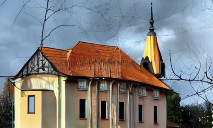 kostel Navštívení Panny Marie (Mistřín) – podzim
